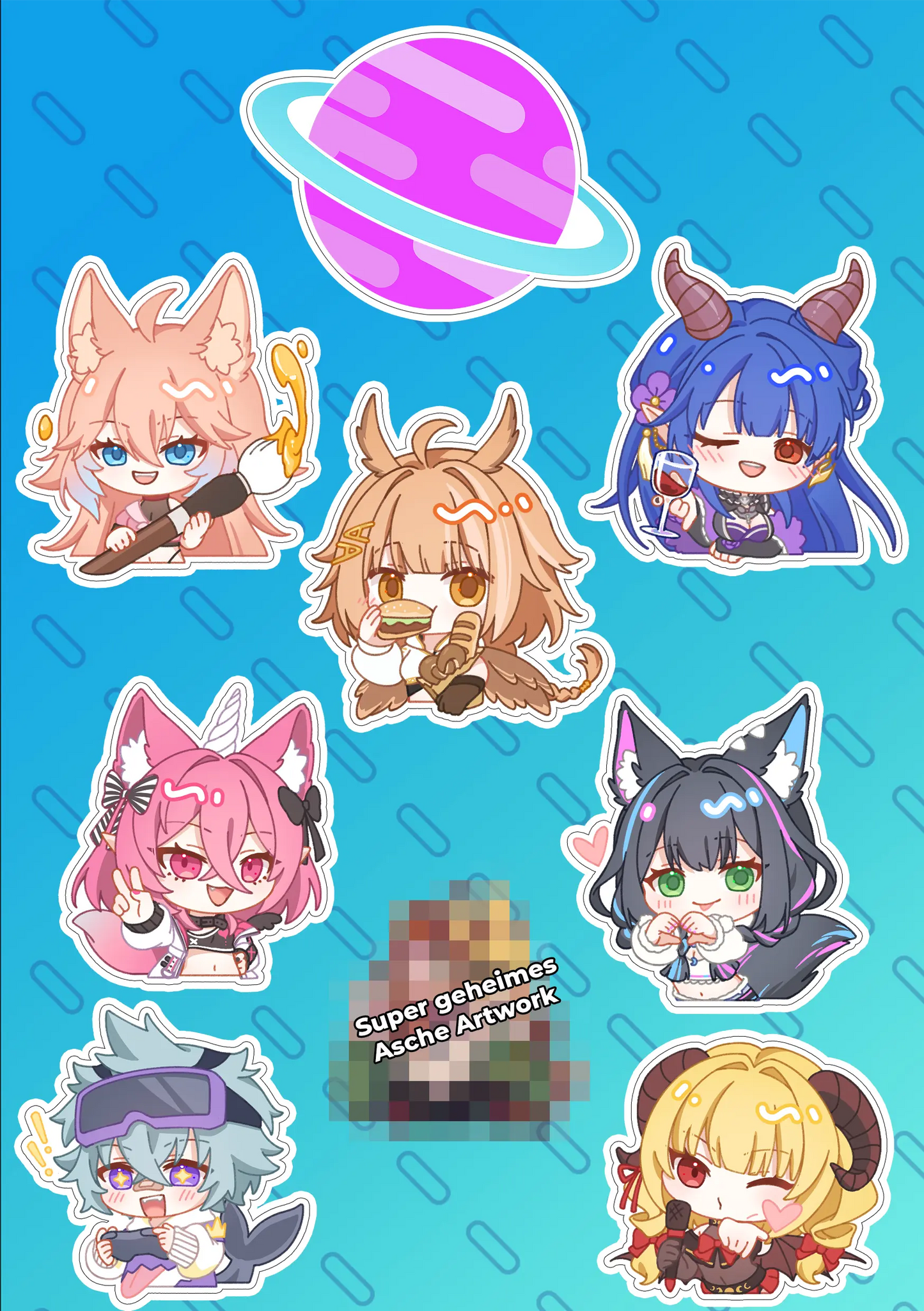 Lightmotif Stickersheet
