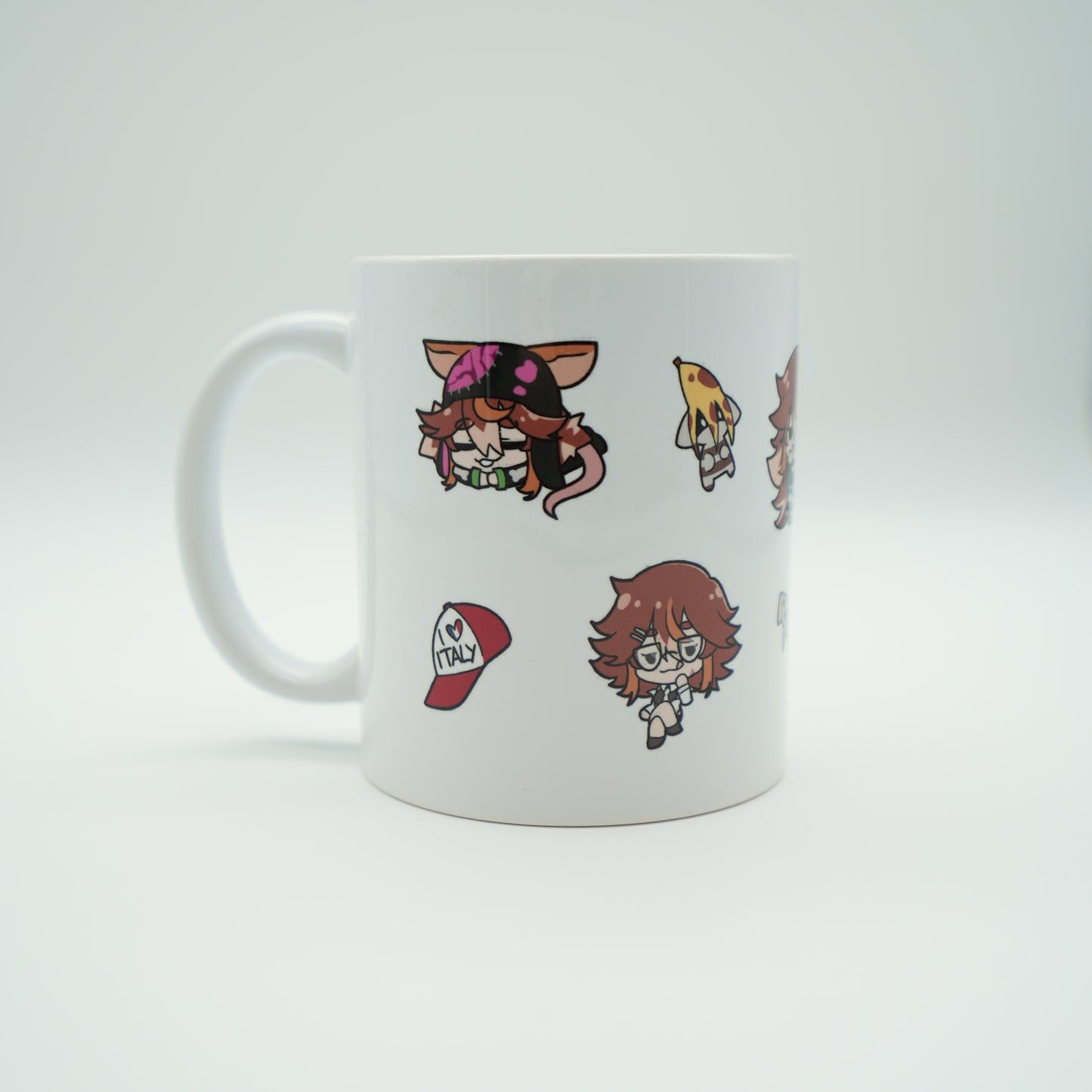 Asche Scribble Tasse