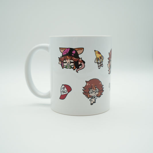 Asche Scribble Tasse