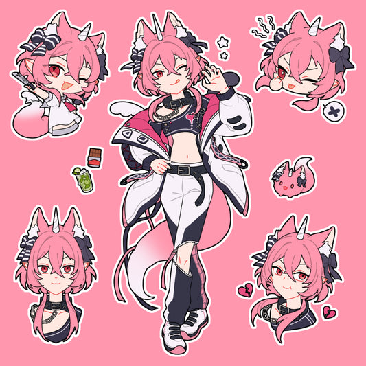 Laphipi Sticker Sheet