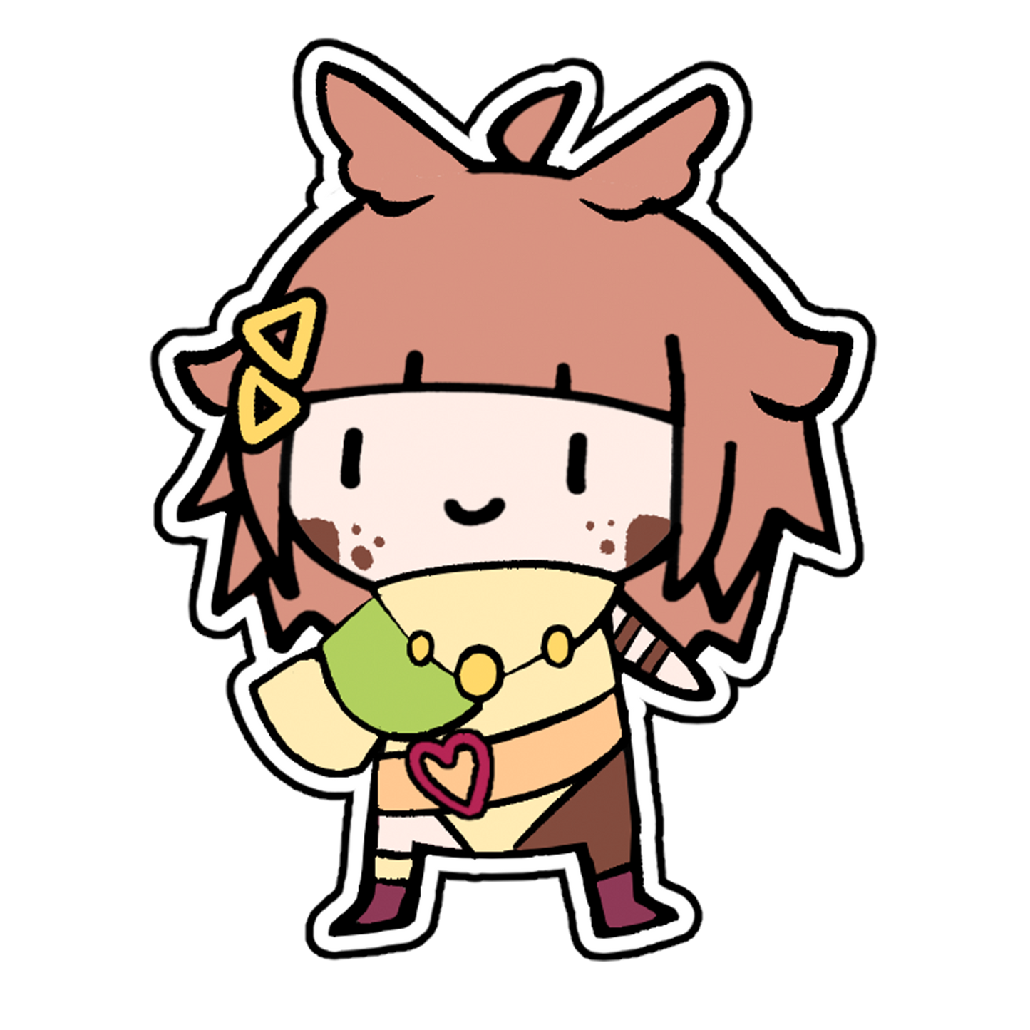 Mona Chibi Sticker