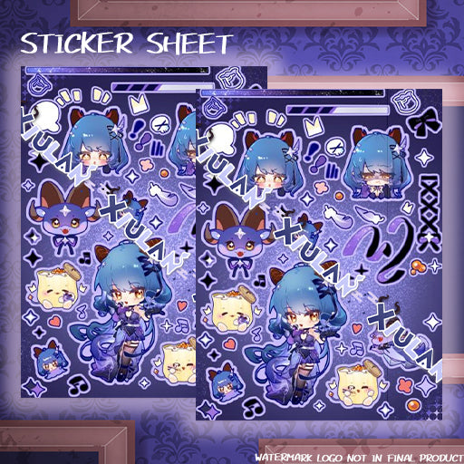 Xiu Stickersheet